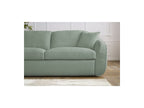 Cezanne - Straight Sofa Bed with Express Opening - Bouclé Fabric