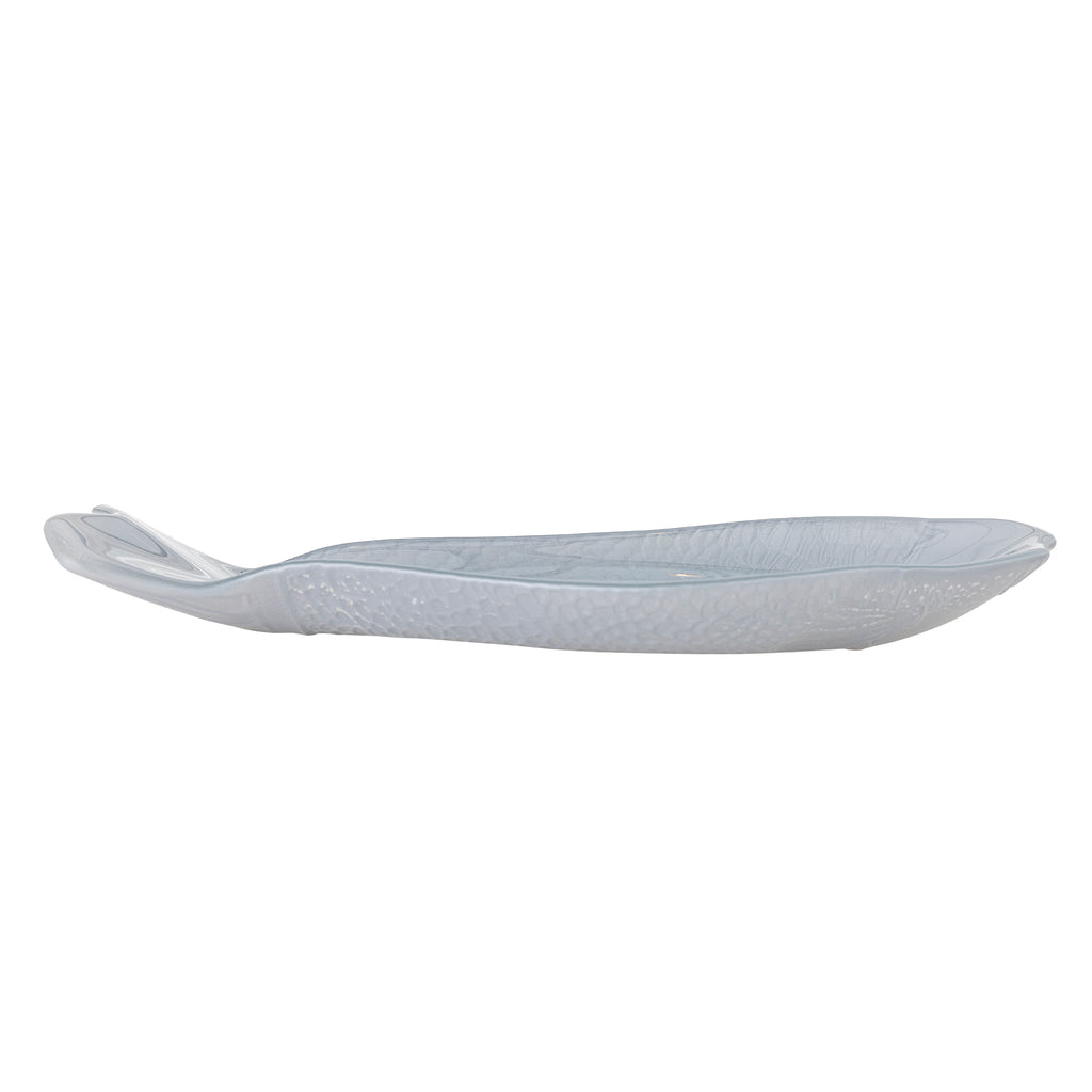 Yuna - Plat De Service - Gris - Verre
