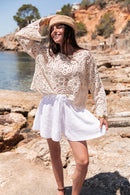 KAMILLE Beige - Maille Crochet