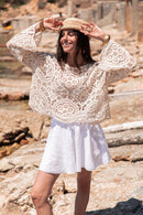 KAMILLE Beige - Maille Crochet