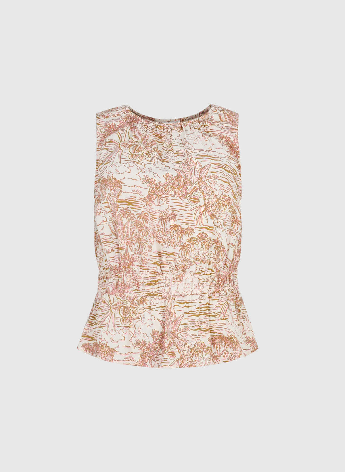 Top Kandel Josas Ocre