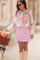 KARA Rose - Blouse Fleurie