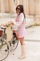 KARA Rose - Blouse Fleurie