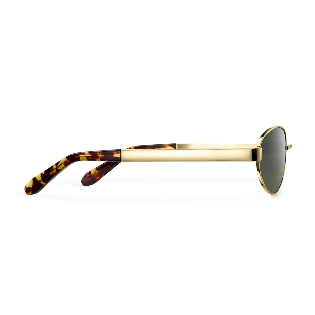 Lunette De Soleil Karam Gold Olive