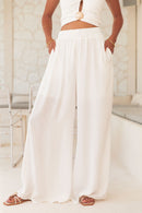 KAREN White - Fluid Pants