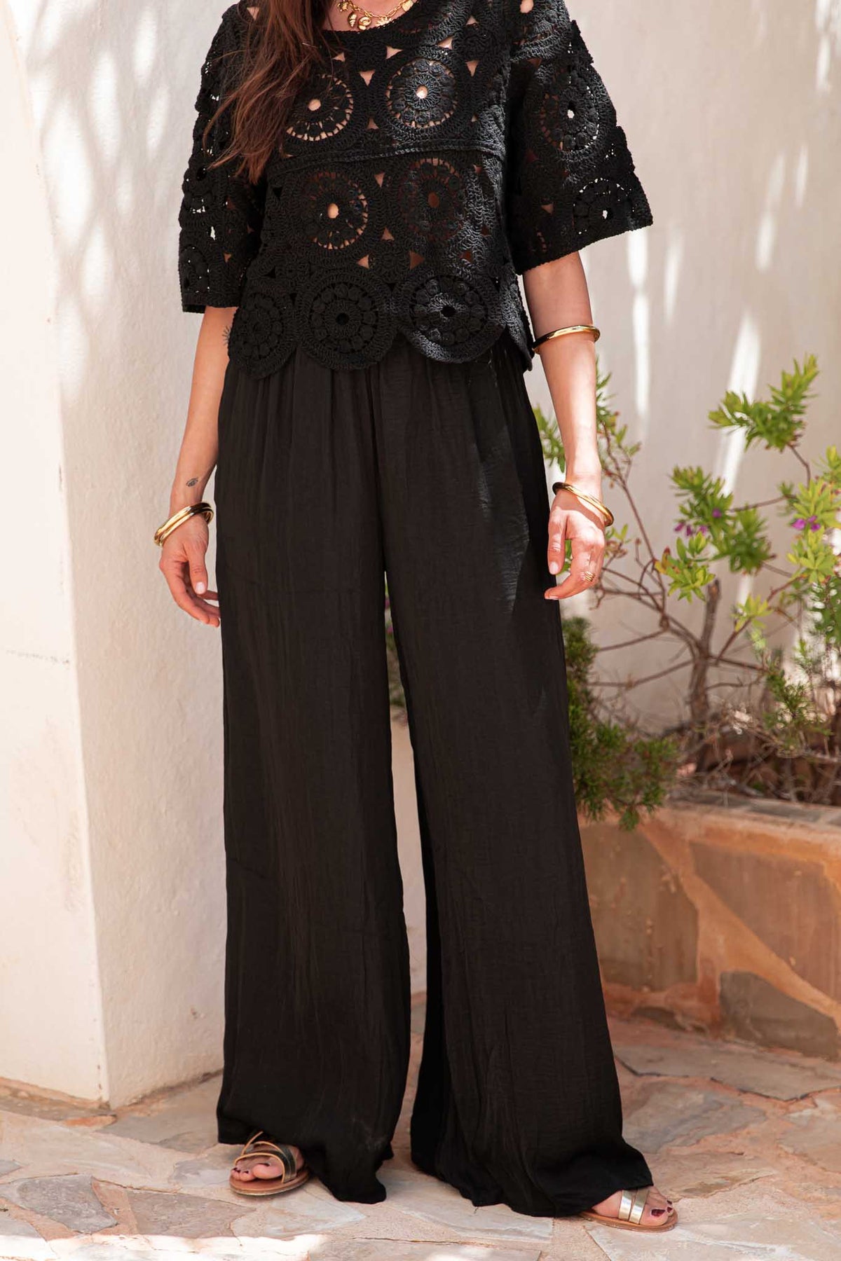 KAREN Black - Fluid Pants