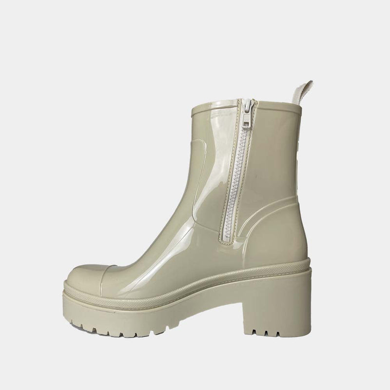 Bottes Michael Kors Karis Rainboot - Pvc Crème