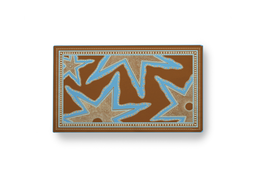 Lembogan Pareo - Brown & Blue