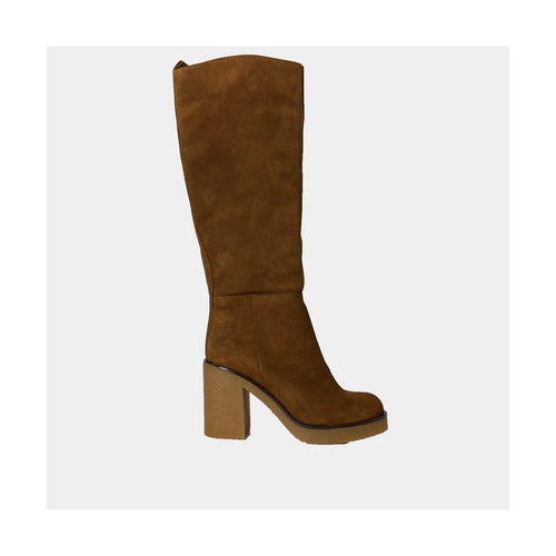 Bottes Ann Tuil Kilo - Velours Camel