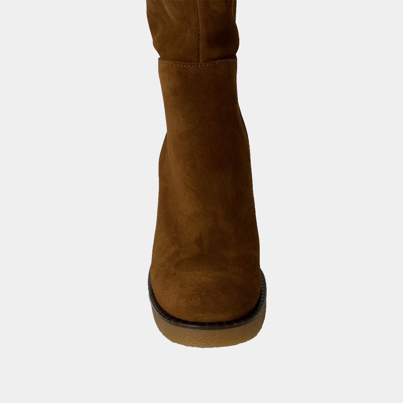 Bottes Ann Tuil Kilo - Velours Camel