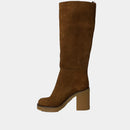 Bottes Ann Tuil Kilo - Velours Camel