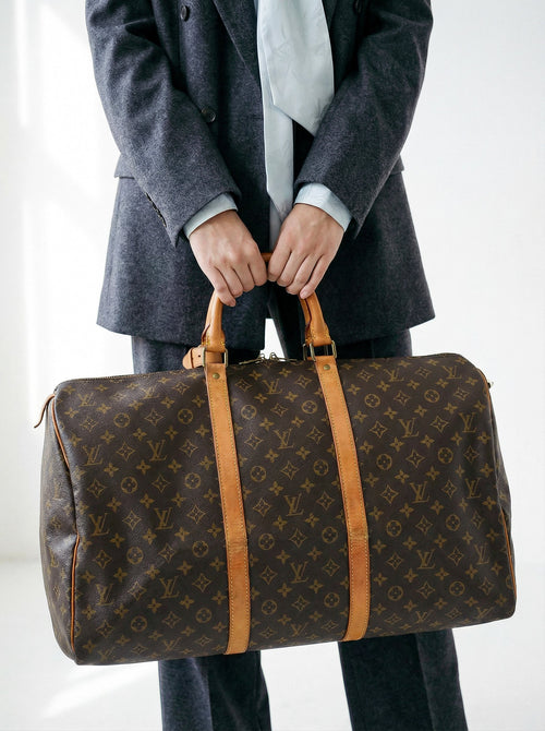 Louis Vuitton Keepall 55 Monogram Vintage
