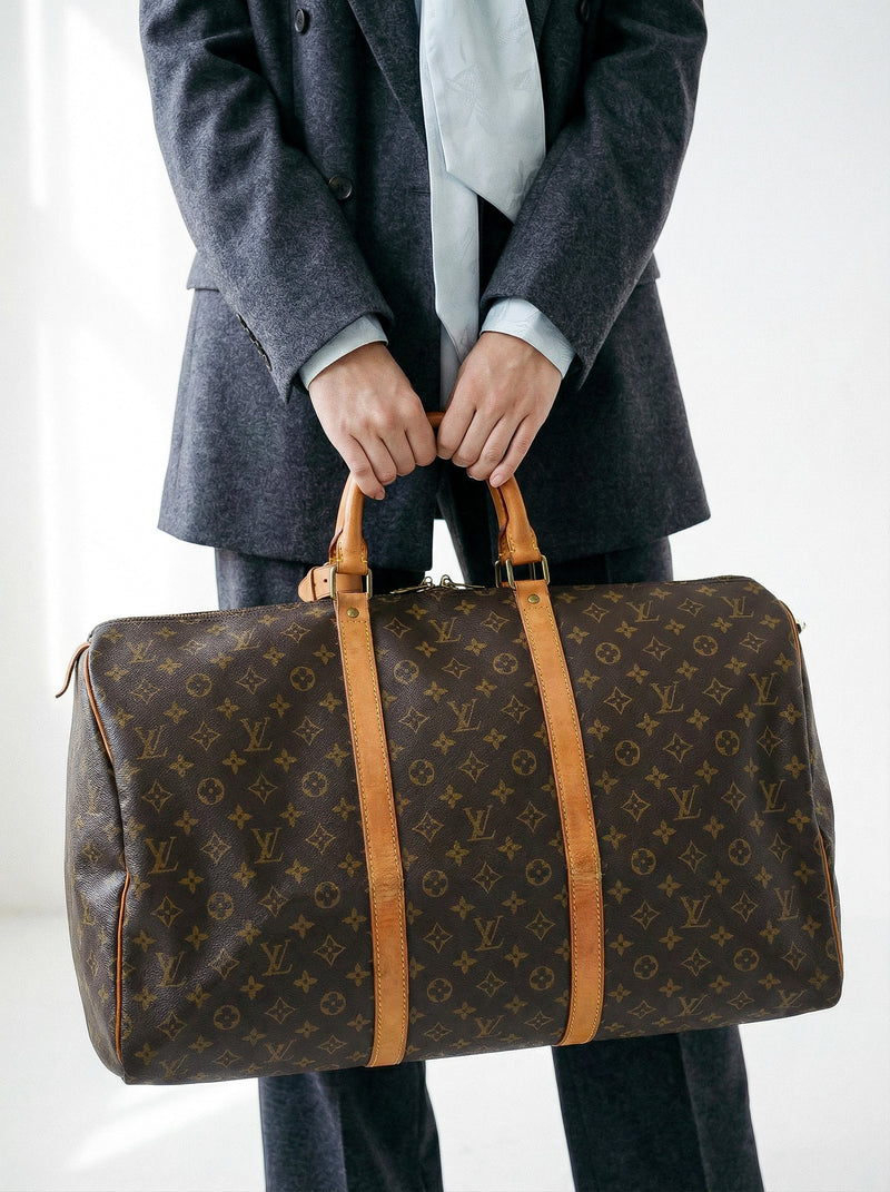 Louis Vuitton Keepall 55 Monogram Vintage