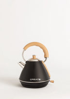 Retro Kettle - Electric Kettle - 1 L - Black