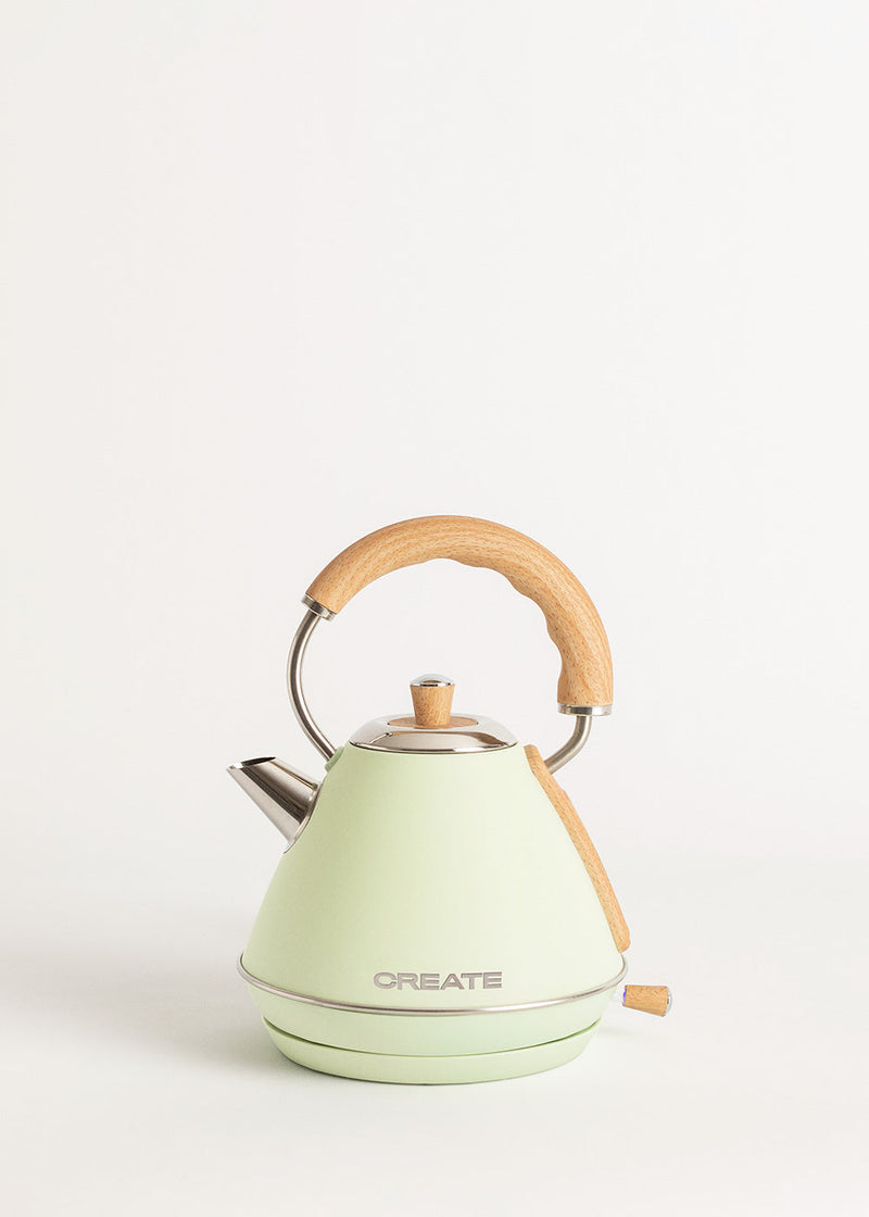 Kettle Retro - Hervidor eléctrico - 1L - Verde pastel
