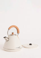 Kettle Retro - Hervidor Eléctrico - 1,7L - Blanco Roto