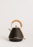 Kettle Retro - Bouilloire Électrique - 1,7L - Noir