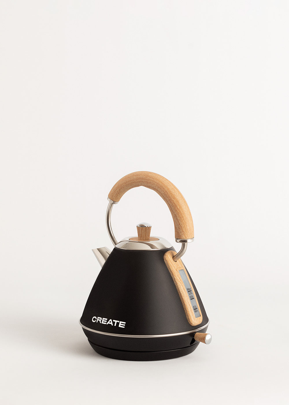 Retro Kettle - Electric Kettle - 1 L - Black