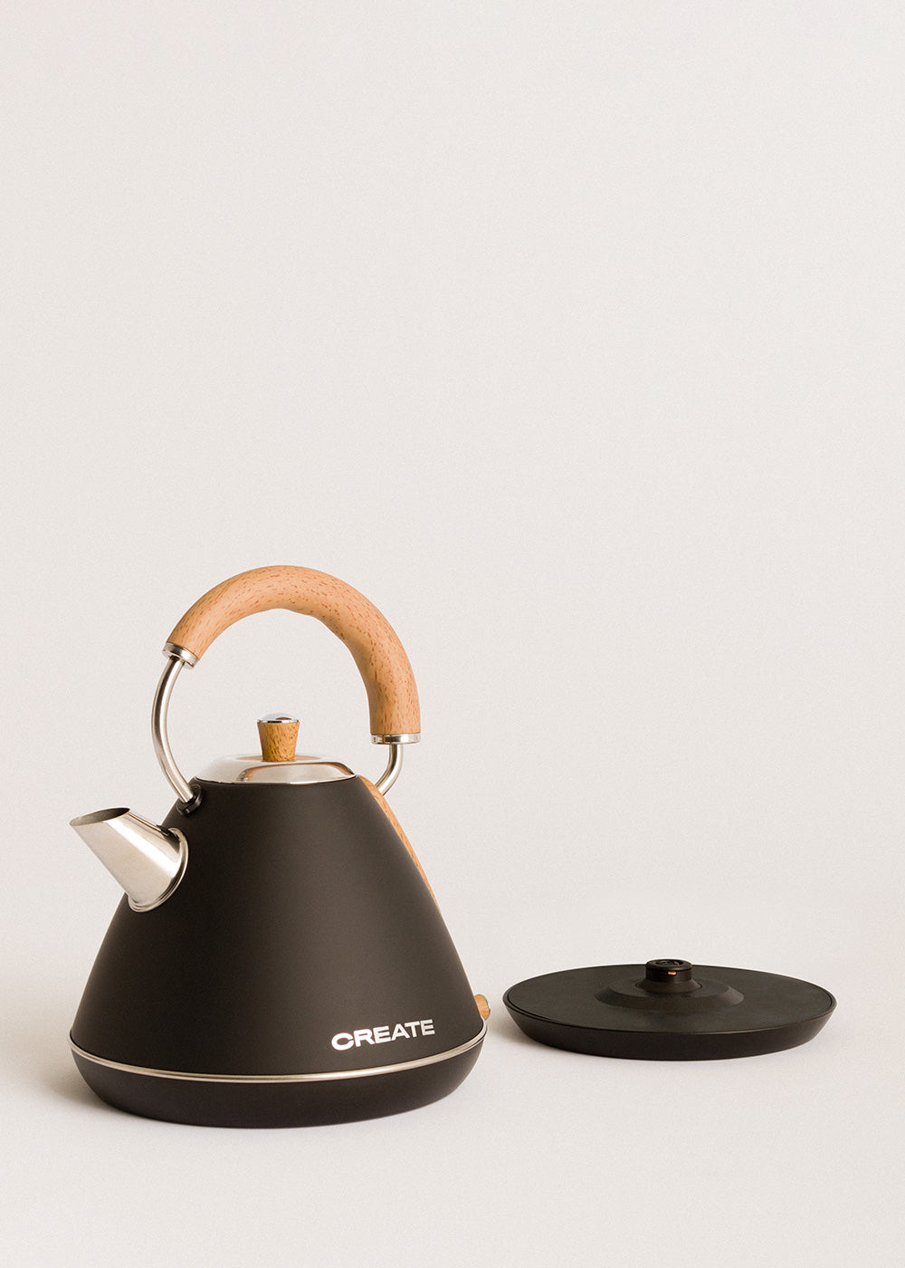 Kettle Retro - Electric Kettle - 1.7L - Black