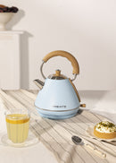 Kettle Retro - Bouilloire Électrique - 1L - Bleu Pastel