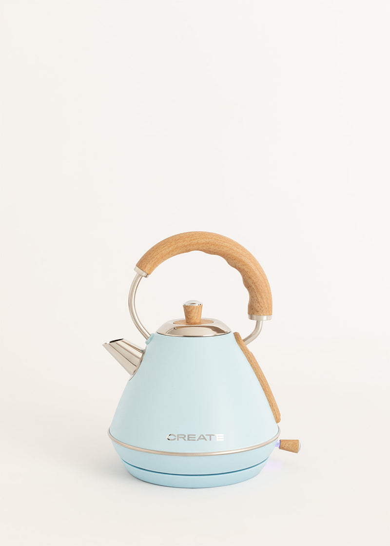 Kettle Retro - Bouilloire Électrique - 1L - Bleu Pastel