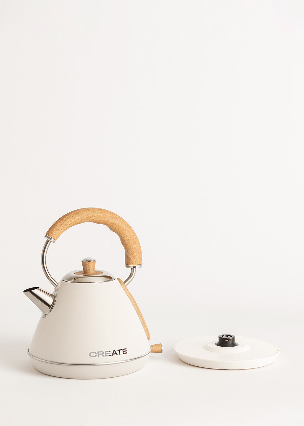 Retro Kettle - Electric Kettle - 1L - Off-White