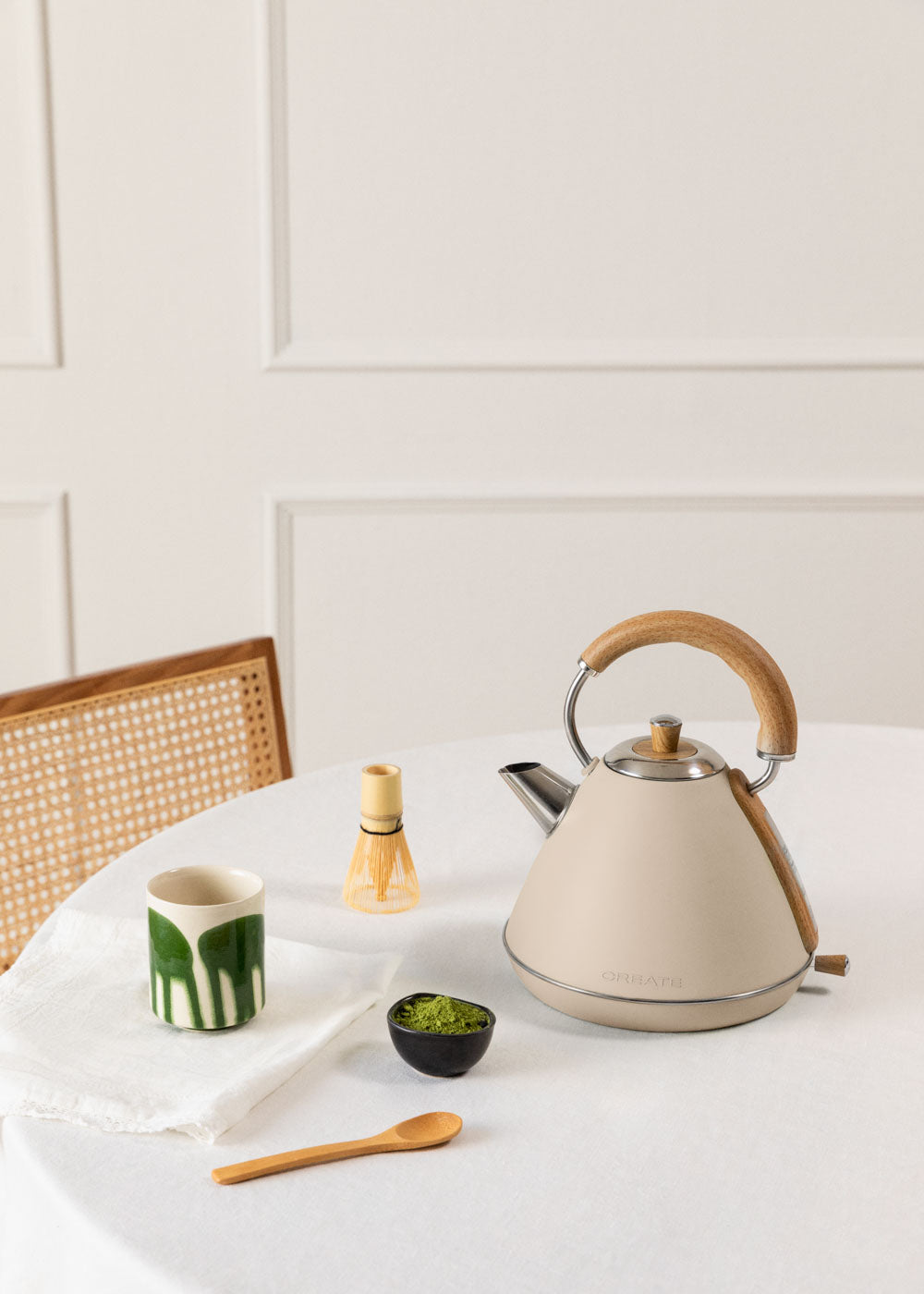 Kettle Retro - Electric Kettle - 1.7L - Sand