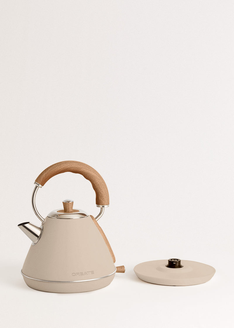 Kettle Retro - Bouilloire Électrique - 1L - Sable