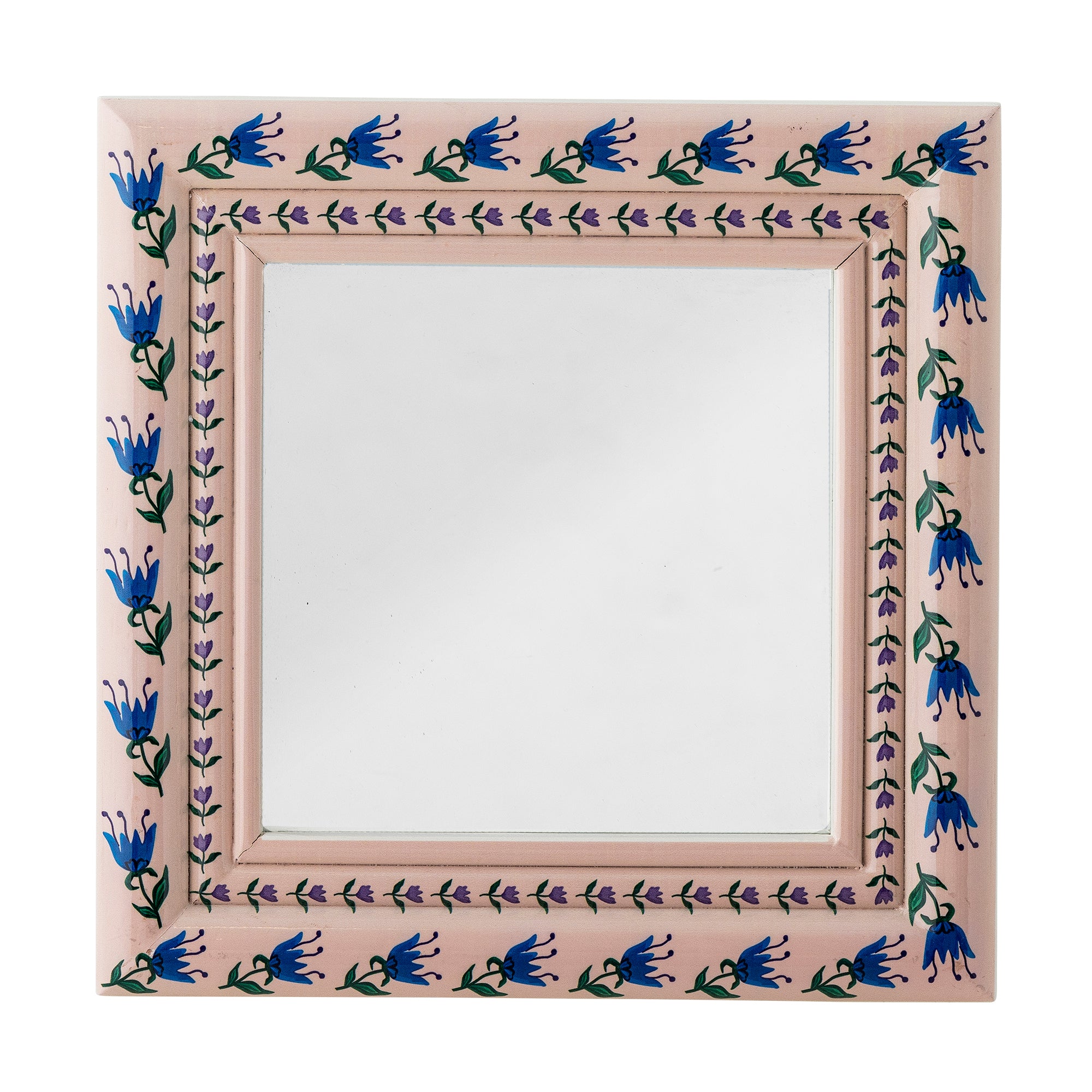 Badia - Wall Mirror - Powder Pink - Pine