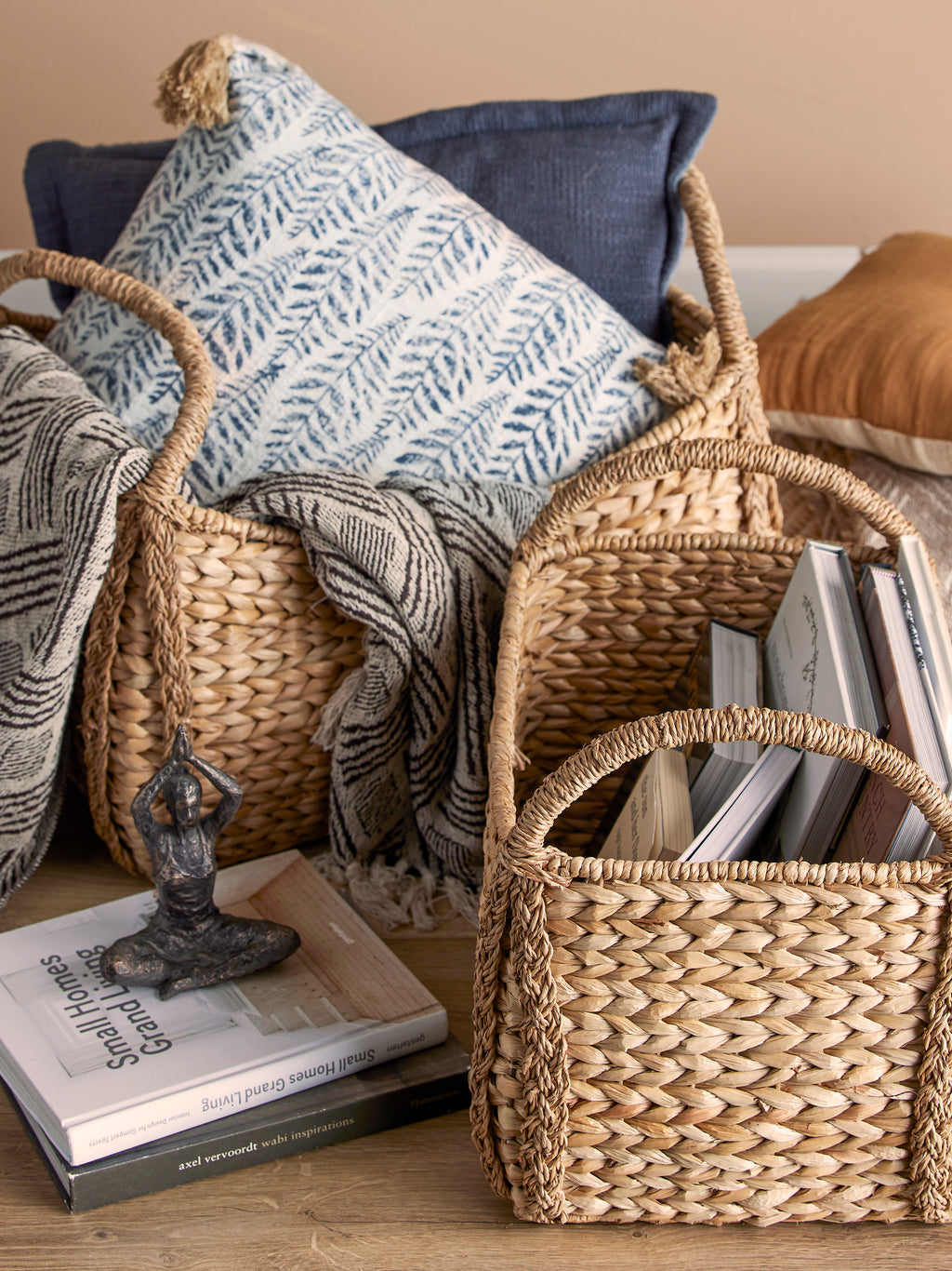 Selma - Basket - Natural - Bankuan Grass