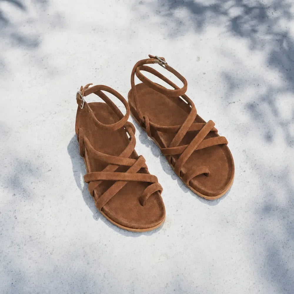 Sandalias Ava - Camel