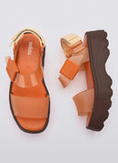 Melissa - Sandales Kick Off - Brown Clear Orange - Femme