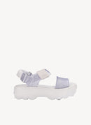 Melissa - Sandales Kick Off - White Glitter Clear - Femme