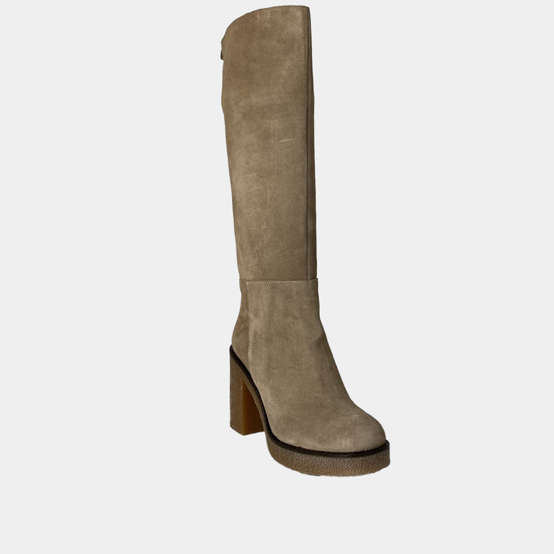 Bottes Ann Tuil Kilo - Velours Beige