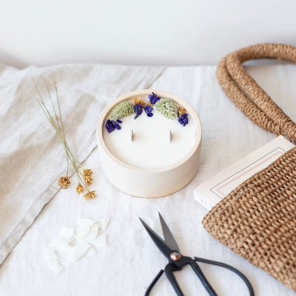 Diy-sæt til blomsterlys
