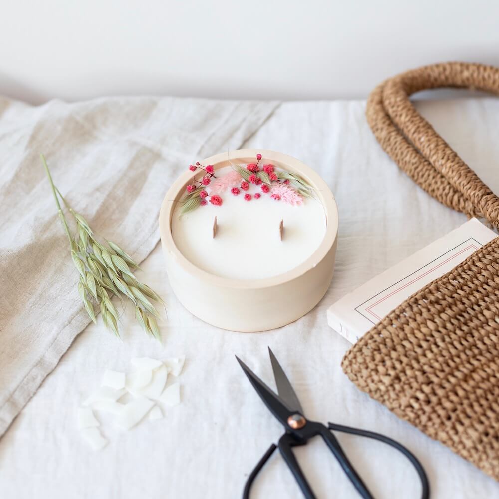 Hector Floral Candle DIY Kit