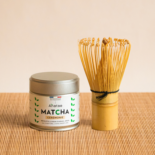 kit batidor de té matcha