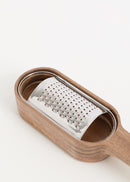 Kitchenware Essentials - Rallador con cuenco de madera de acacia