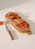 Kitchenware Essentials - Tabla De Cortar De Madera De Acacia - Larga