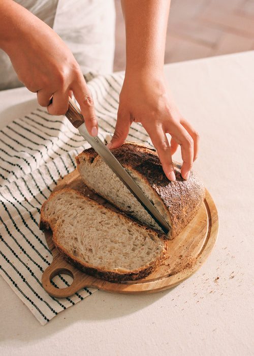 Kitchenware Essentials - Planche A Découper En Bois D’Acacia - Ronde