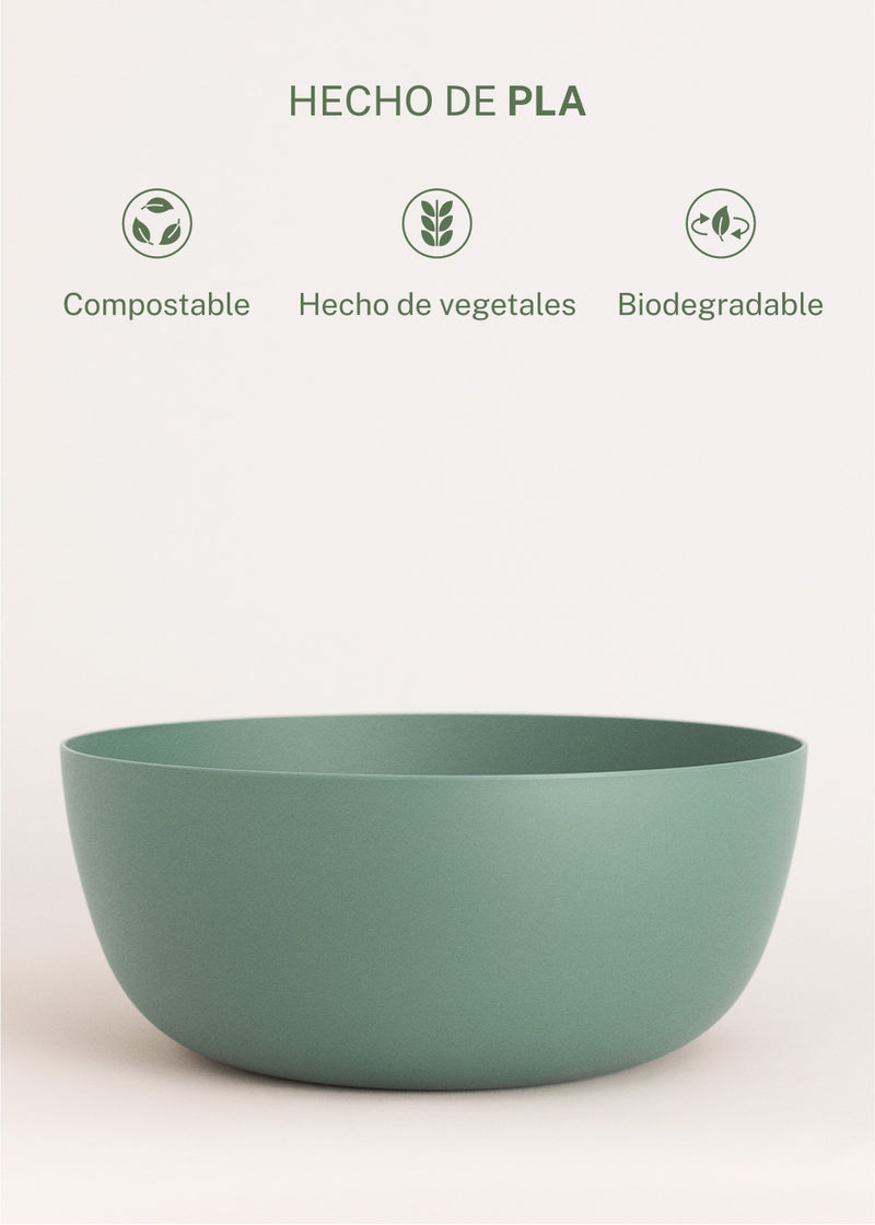 Menaje de cocina Outdoor Eco - Cuenco exterior grande - Verde salvia