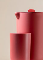 Menaje Outdoor Eco - Jarra Servicio 2L + 4 Vasos 500Ml - Terracota