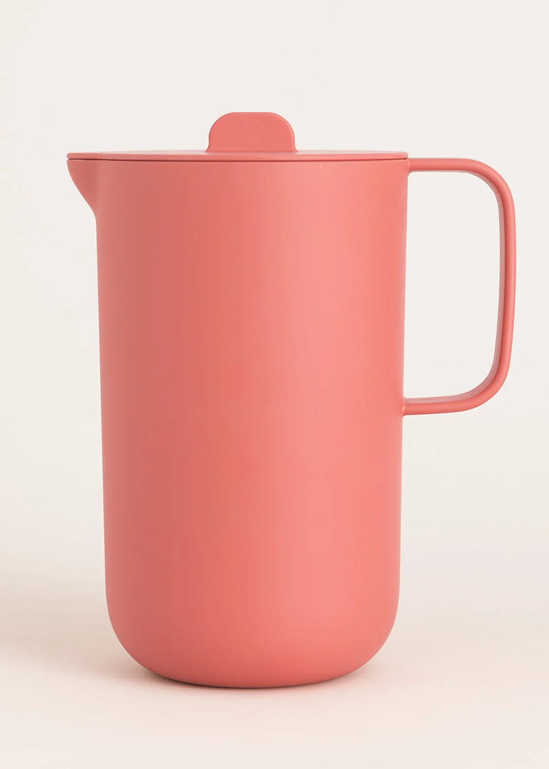Menaje Outdoor Eco - Jarra Servicio 2L + 4 Vasos 500ml - Terracota