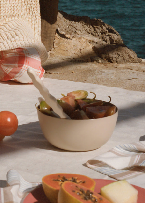 Kitchenware Outdoor Eco - Set of 2 Small Bowls for Outdoors - Sand