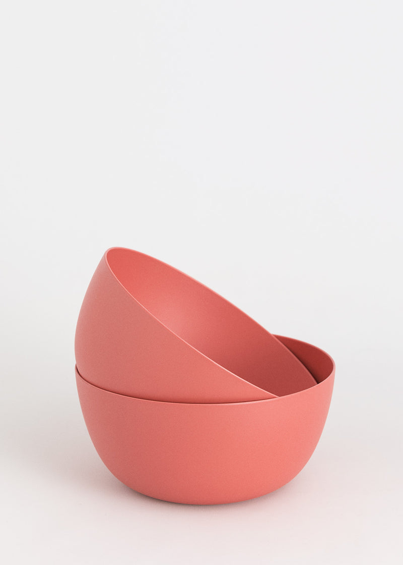 Menaje de cocina Outdoor Eco - Juego de 2 cuencos pequeños para exterior - Terracota
