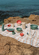 Menaje de cocina Outdoor Eco - Juego de 2 cuencos pequeños para exterior - Terracota