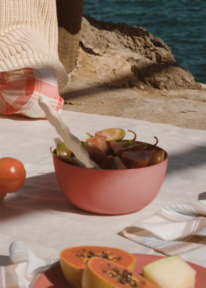 Menaje de cocina Outdoor Eco - Juego de 2 cuencos pequeños para exterior - Terracota