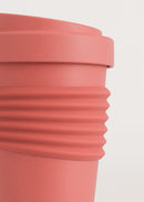Menaje Outdoor Eco - Vaso Café Con Tapa De Material Reciclado - Terracota