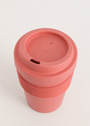 Menaje Outdoor Eco - Vaso Café Con Tapa De Material Reciclado - Terracota