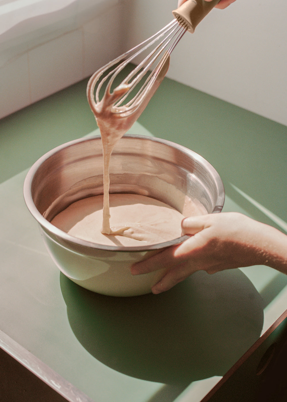Kitchenware Studio - Stainless Steel Whisk - Sand